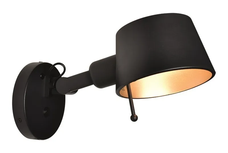 Wandlamp Sovrano kort L 33 cm de Freelight en Noir – photo produit