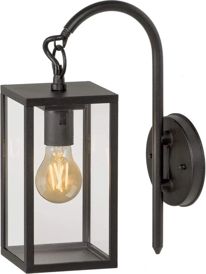 Columba Wandlamp 12 Volt fra Garden Lights i Sort – produktbillede