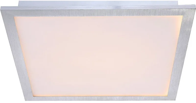 16 watt LED plafondlamp eetkamerverlichting acryl lamp 4-lichts Globo 41693 de Globo en Argent – photo produit