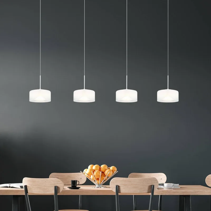 Lighting Hängeleuchte von Globo in Weiß, Opaal, Helder – Produktfoto