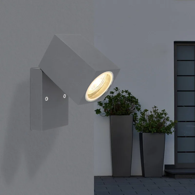 Buitenwandspot Veronika, verstelbaar de Globo en Anthracite – photo produit