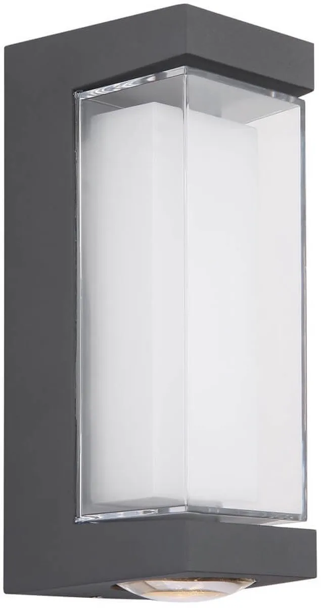 Design wandlamp Plixon rechthoek - 34316 de Globo en Anthracite – photo produit