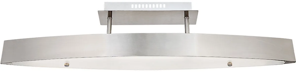 Elegante LED 18 W plafondlamp eetkamer restaurant verlichting Globo 67802D fra Globo i Sølv – produktbillede