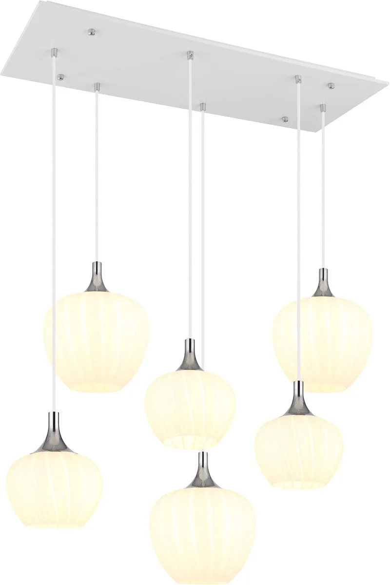 GLOBO 15548-6HW, E27, IP20 de Globo en Blanc – photo produit