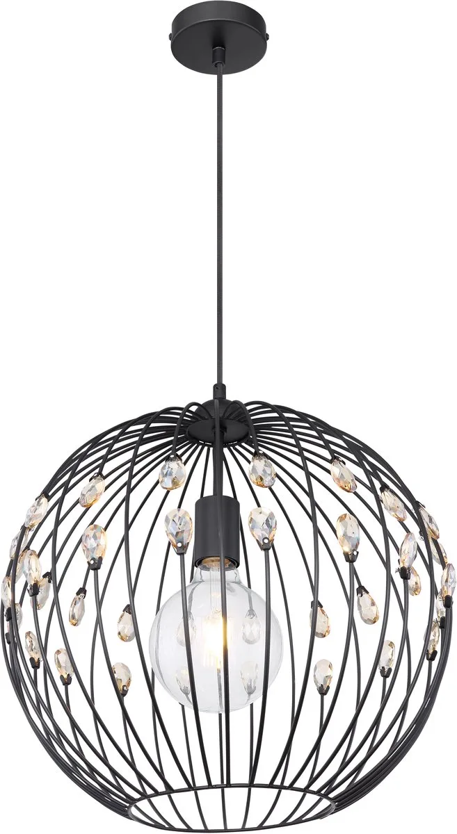 GLOBO 16029H1, E27, IP20 van Globo in Zwart – productfoto
