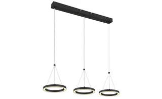 Globo 3-lichts hanglamp Grenvix design - 67188-3H de Globo en Noir – photo produit 2 sur 3