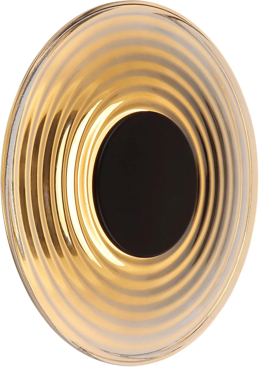 Gouden wandlamp Janell - 78415S fra Globo i Sort – produktbillede