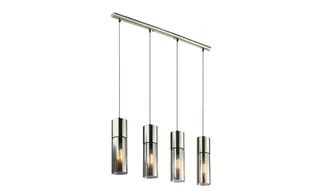 hanglamp - Annika - metaal - grote eettafellamp - E27 - 21000-4HN de Globo en Nikkel – photo produit 2 sur 2