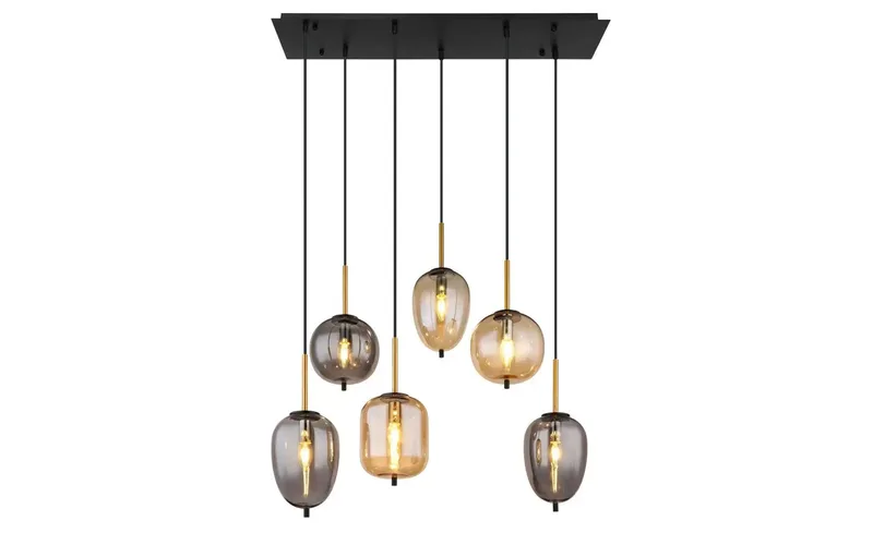 Lighting Hängeleuchte von Globo in Schwarz – Produktfoto 2 von 3