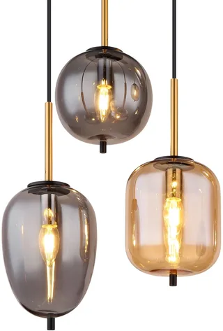 Lighting Hängeleuchte von Globo in Schwarz – Produktfoto 1 von 3