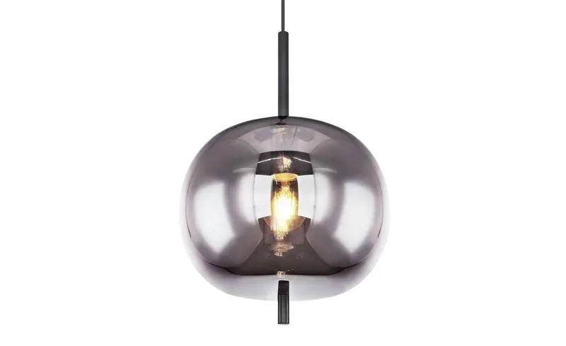 hanglamp - Blacky - glas smoke glas - Ø 30cm - E27 - 15345H1 de Globo en Noir – photo produit 3 sur 3