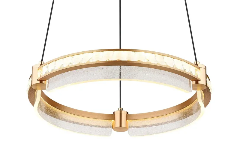 hanglamp - Blondie - metaal - Ø 40cm - LED - 67196-36H de Globo en Or – photo produit 2 sur 3