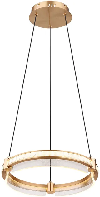 hanglamp - Blondie - metaal - Ø 40cm - LED - 67196-36H de Globo en Or – photo produit 1 sur 3