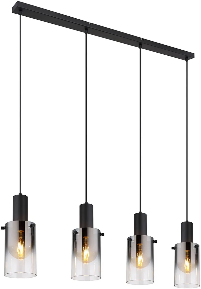Lighting Pendelleuchte von Globo in Schwarz – Produktfoto