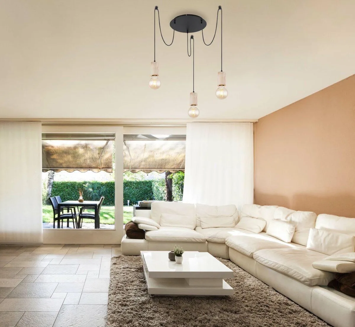 Hanglamp Globo Joseba - Zwart by Globo in Zwarte – product photo