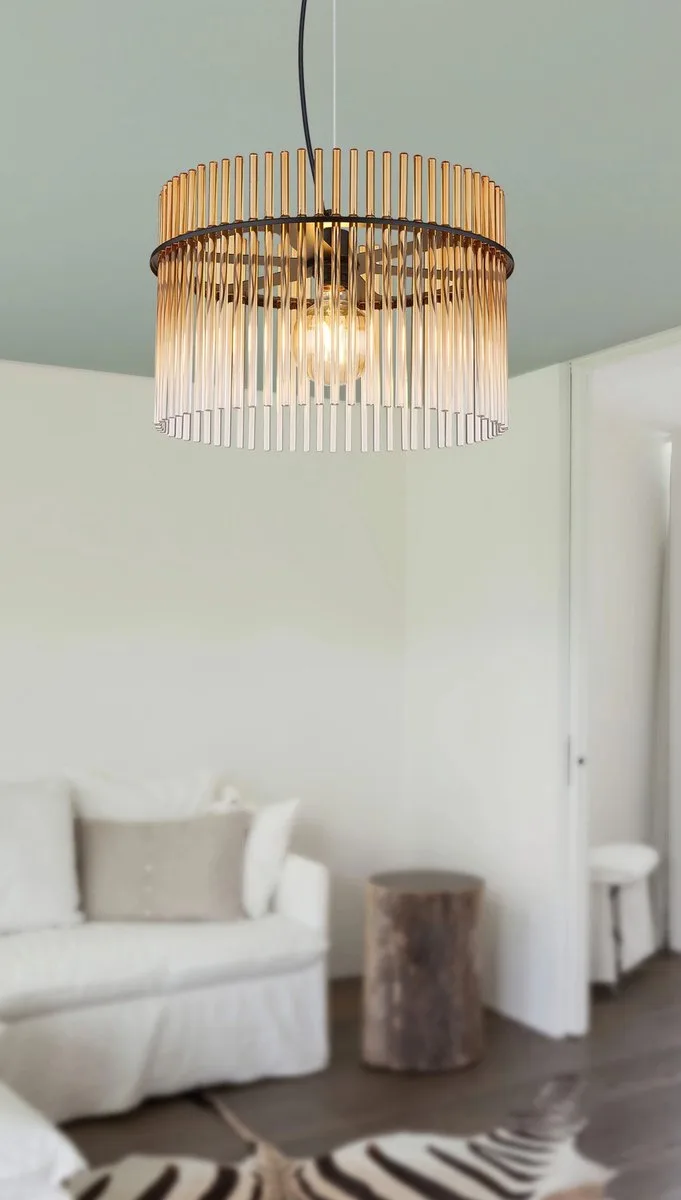 Lighting Hängeleuchte von Globo in Amberkleurig – Produktfoto 1 von 3