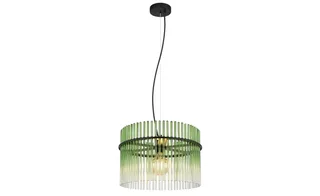Hanglamp - GORLEY - glas - Ø 40cm - E27 - 15698HG de Globo en Vert – photo produit 2 sur 3