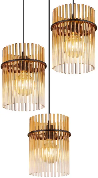 Lighting Hängeleuchte von Globo in Gold – Produktfoto 1 von 3
