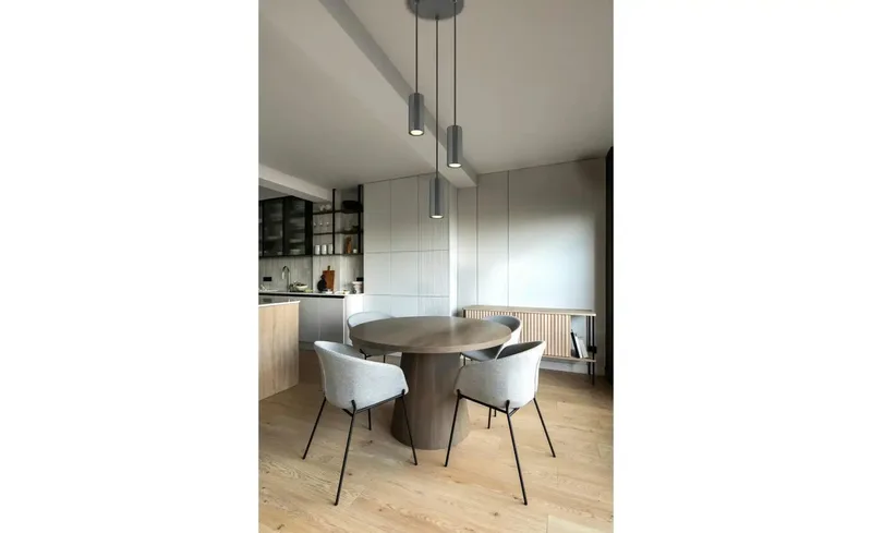 Hanglamp JAMES 6.0 cm 3-lichts Mat fra Globo i Grå – produktbillede 3 af 3