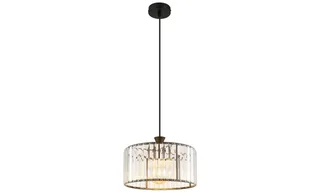 hanglamp - JORDANA - glas - Ø 31cm - E27 - 15742H by Globo in Black – product photo 2 of 3
