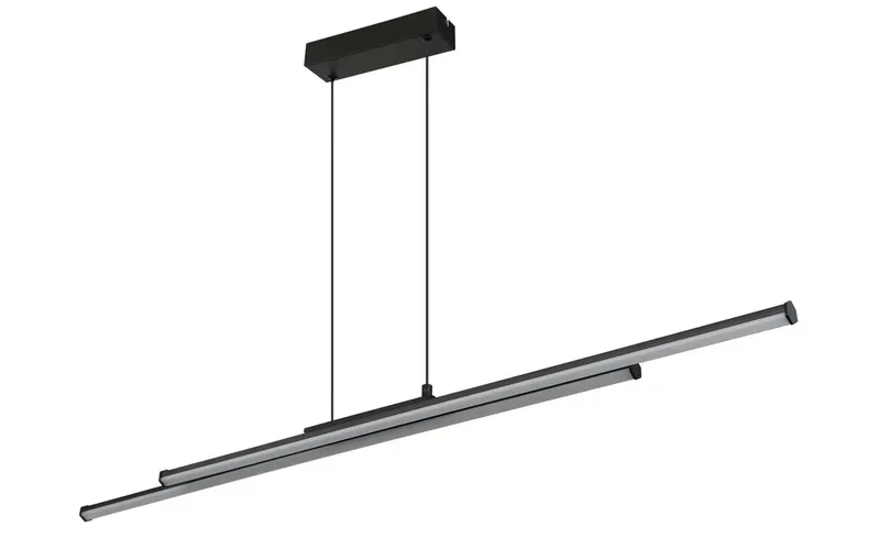 hanglamp - KIRINA - metaal - grote eettafellamp - LED - 67342-24H by Globo in Black – product photo 3 of 3