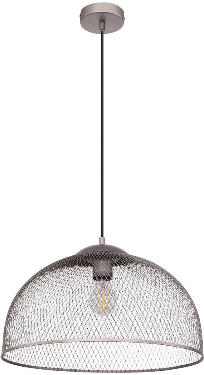 Hanglamp kooi spot chroom hanglamp woonkamer verlichting plafond rasterlamp Globo 54325H von Globo in Silber – Produktfoto