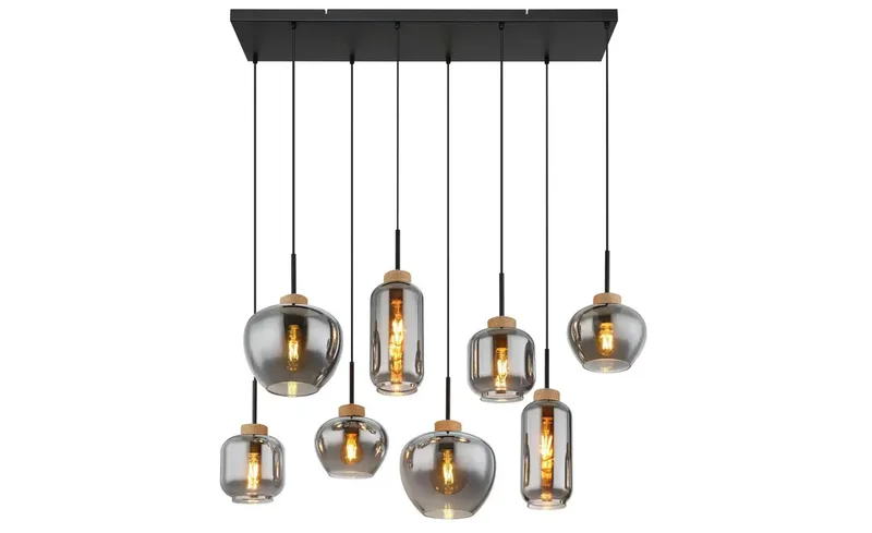 Lighting Hängeleuchte von Globo in Schwarz – Produktfoto 2 von 3