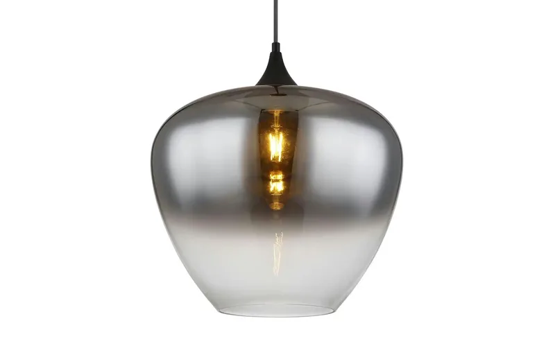 hanglamp - MAXY - glas - Ø 40cm - E27 - 15548H2 van Globo in Zwart – productfoto 2 van 3