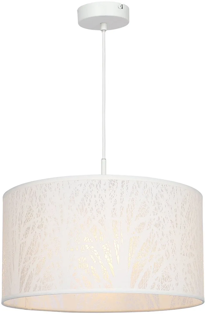 hanglamp - Pinni - metaal - Ø 38cm - E27 - 15387H by Globo in White – product photo 1 of 2
