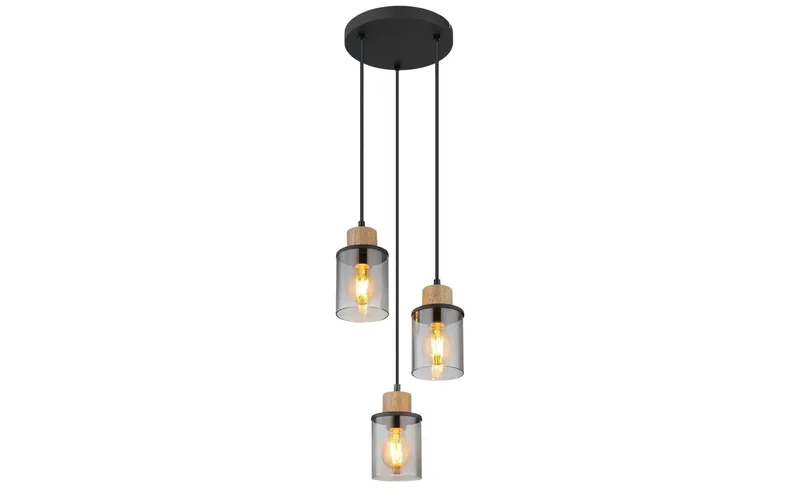 Lighting Pendelleuchte von Globo in Schwarz – Produktfoto 3 von 3
