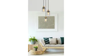 Lighting Pendelleuchte von Globo in Schwarz – Produktfoto 2 von 3