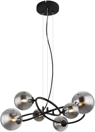 Lighting Pendelleuchte von Globo in Schwarz – Produktfoto 1 von 3