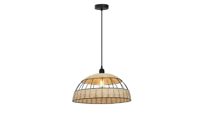 hanglamp - STRAHLER - metaal - Ø 40cm - E27 - 15667H by Globo in Natural – product photo 2 of 3