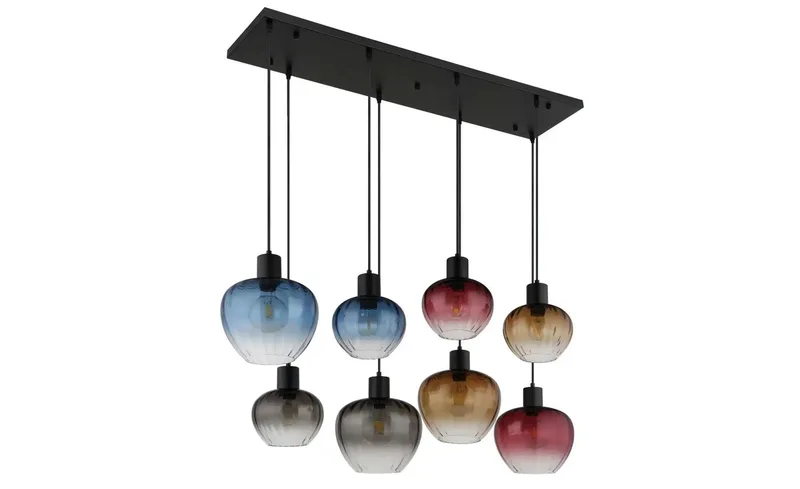 hanglamp - TOY - glas - grote eettafellamp - E27 - 30140817 de Globo en Multicolore – photo produit 2 sur 3