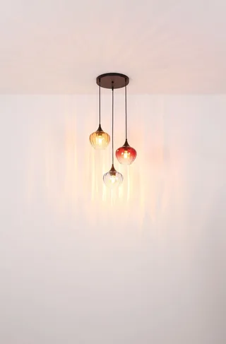 hanglamp - TOY - glas - grote eettafellamp - E27 - 30140817 de Globo en Multicolore – photo produit 1 sur 3