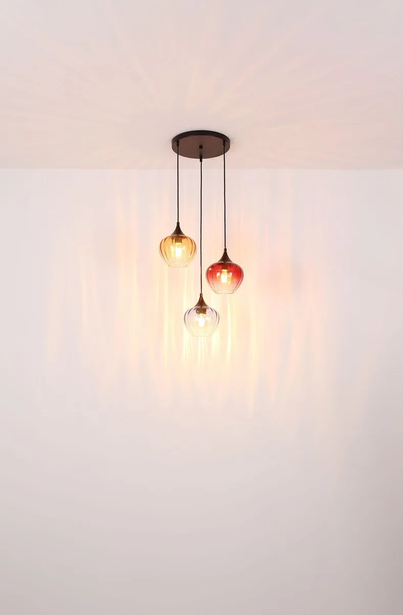 hanglamp - TOY - glas - grote eettafellamp - E27 - 30140817 de Globo en Multicolore – photo produit 1 sur 3