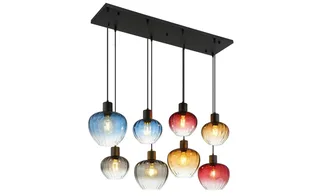hanglamp - TOY - glas - grote eettafellamp - E27 - 30140817 de Globo en Multicolore – photo produit 3 sur 3