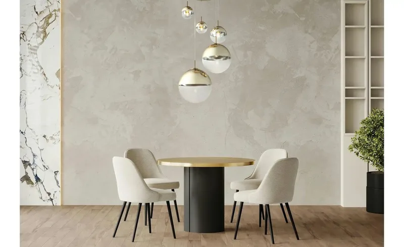 hanglamp - Varus - glas - Ø 65cm - E27 - 15855-5 fra Globo i Guld – produktbillede 3 af 3