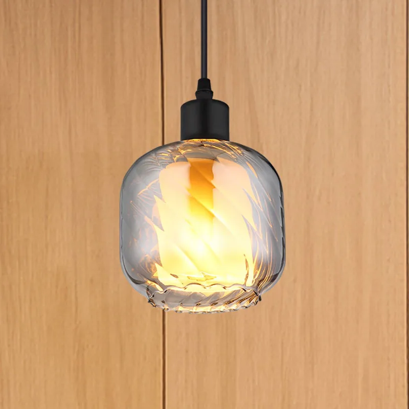 Lighting Pendelleuchte von Globo in Rookgrijs, Schwarz, Opaal – Produktfoto