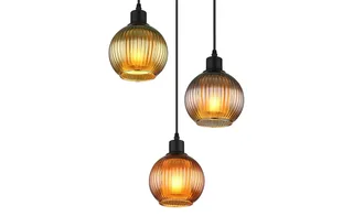 hanglamp - ZUMBA - glas - Ø 36cm - E27 - 15638-3 de Globo en Multicolore – photo produit 3 sur 3