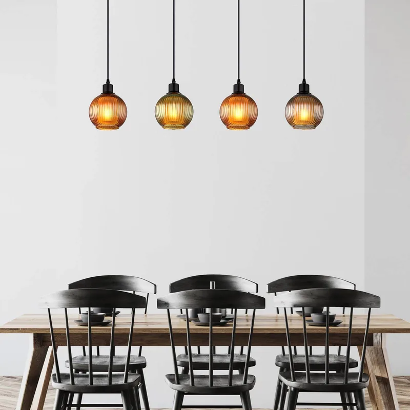 Lighting Hängeleuchte von Globo in Bronze, Grün, Petrol, Matzwart, Weiß – Produktfoto