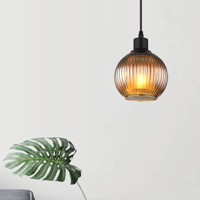 Hanglamp Zumba, petrol, Ø 15 cm, glas de Globo en Benzine, Matzwart, Blanc – photo produit