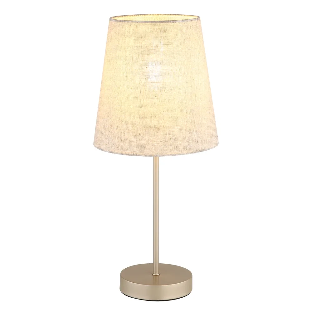 Lampe De Table Joris Champagne - 50100121 de Globo – photo produit