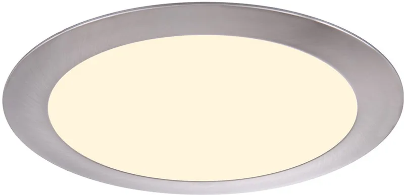 LED 12 W plafondpaneel inbouwlamp slaapkamer hal spot lamp Globo 12356 von Globo in Silber – Produktfoto