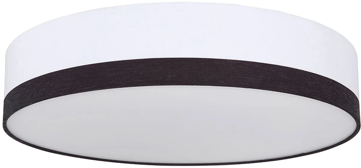 LED CCT plafondlamp Plafondlamp Woonkamer moderne slaapkamerlamp, lichtkleuren instelbaar via wandschakelaar, 40W 1375lm 3000-6000K, DxH 50x13 de Globo en Blanc – photo produit