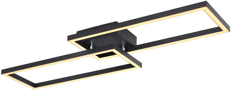 LED Plafondlamp | 71×23 cm | Plafonniere | Metaal | Kunststof de Globo en Noir – photo produit
