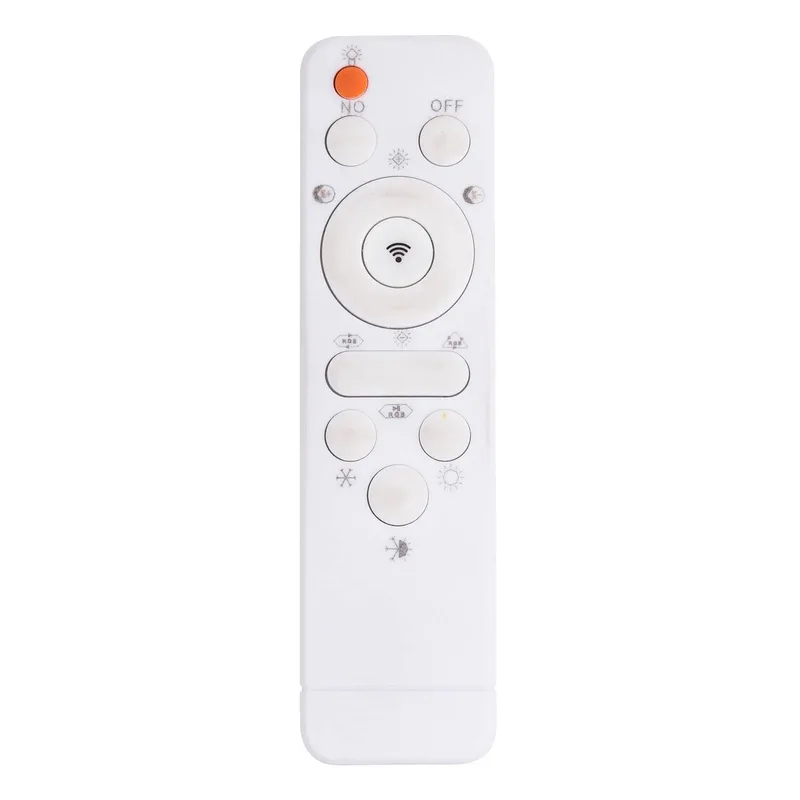 LED plafondlamp Andi met kleurverandering, dimbaar de Globo en Blanc, Gesatineerd – photo produit