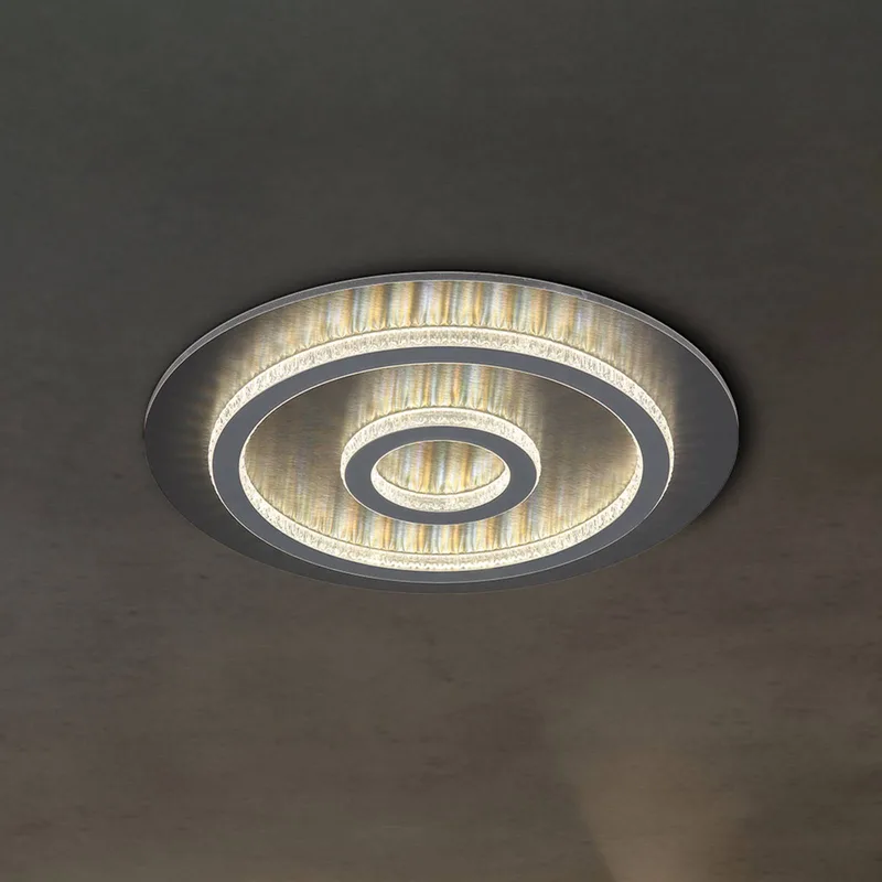LED plafondlamp Jayden, zwart/antraciet, CCT, dimbaar de Globo en Noir, Anthracite, Helder – photo produit