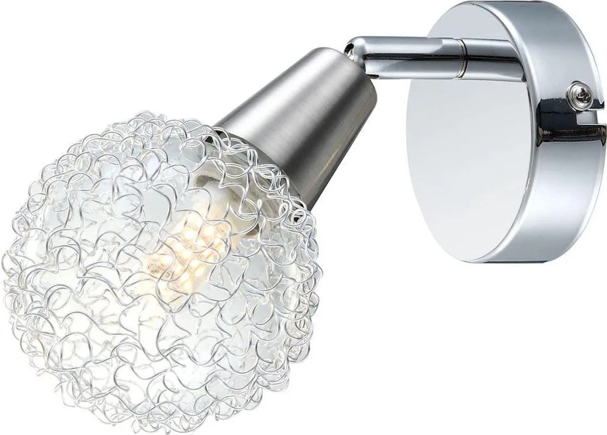 LED-spotlight CICER chroom en nikkel 56039-1 de Globo en Argent – photo produit