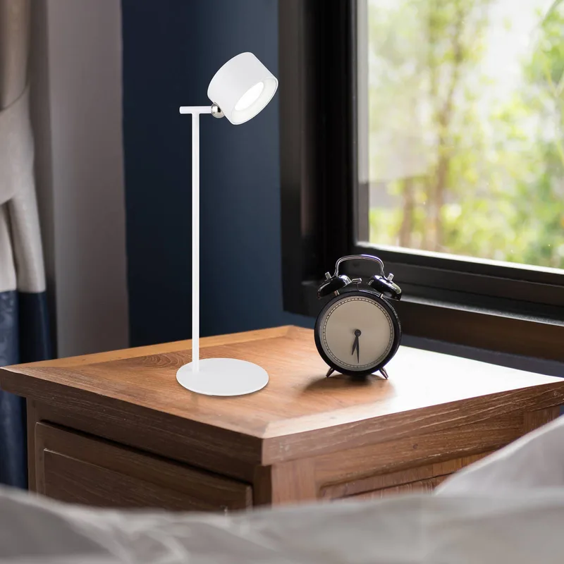 LED tafellamp op accu Jorje CCT 4 in 1 de Globo en Blanc – photo produit